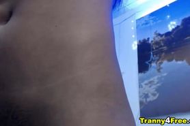 Erotic Dancing Shemale Nice Ass