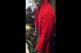 On Her Knees 4 BBC at a Party