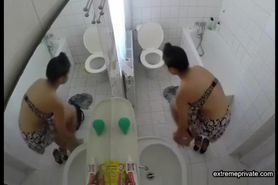 Intimate spy video of a beautiful stepsister