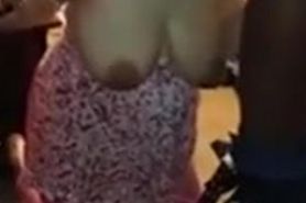 White Girl Sucks 2 Black Cocks