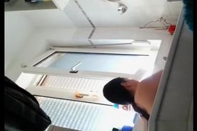 Spying on my niece while jerking off