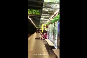Sex in Barcelona subway