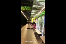 Sex in Barcelona subway