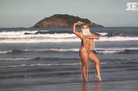 Isabela Alvino - Making Of - Revista Sexy - 2017