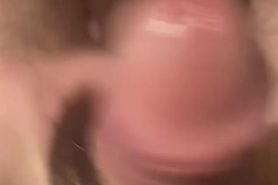 stroking my cock