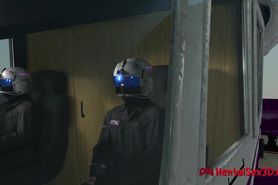 XXX Flight Check - BBC HARDCORE - 3D HENTAI Threesome