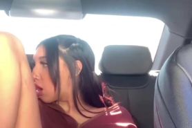 Masturbation in car