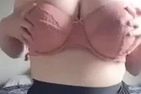 Chubby Blonde with Big Tits and Dildo