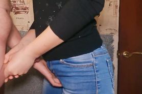 Der deutsche Redhead -Student hat POV -Sex im Flur