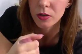 Nice handjob and cumshot