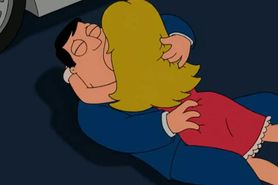 American Dad - Hot MILF Momma Francine enjoy the fast c