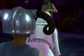 Beautiful Maiden Caring For Ugly Goblins