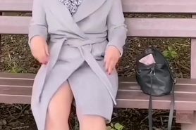 Nadine beim Sonntagsspaziergang in Herford