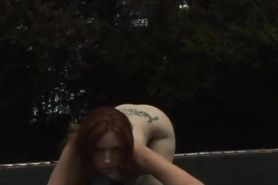 a redhead milf anal mast outside 4357