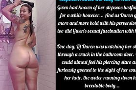 Stepmom in the shower