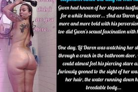 Stepmom in the shower