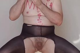 Nikola in pantyhose 