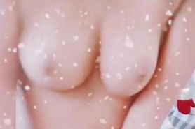 Nicoletopia shaking her tits for us