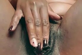 Super Hot Nairobi Ebony Pussy Play Zoom