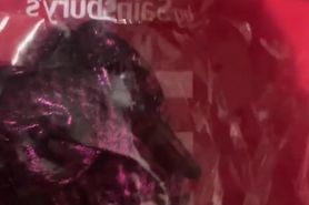 Unpacking Blueboi used sexy thong