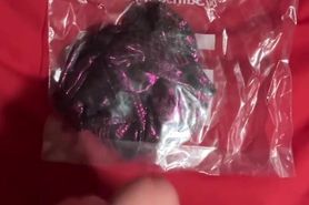 Unpacking Blueboi used sexy thong