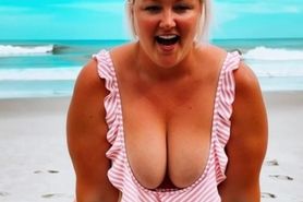 AI Allie Cowgirl on the Beach