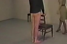 She counts to 85 and cums