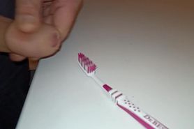 cumshot toothbrush