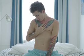 a twink put own cock in ass 5321