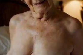 AI Granny Shows her Tits