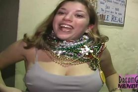 Danielle flashes