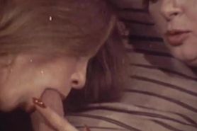 Vintage Angel West and Shawn Michelle Share Cum