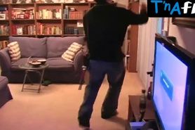 Got caught naked in front of cable guy