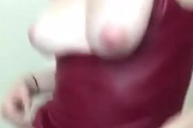 a teen Rebecca strip And Masturbate on selfie