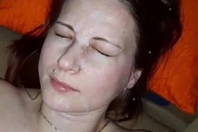 Wife facial 1