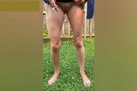 Morning smoke and wee time