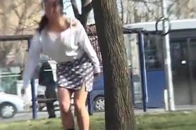 Outdoor voyeur retro