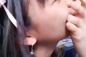 2 asion teen Foot Fetish 720