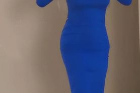 Me dressed up as blonde bimbo MILF