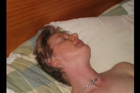 Nice Monica blowing and toying