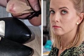 Iwonki ponczochy  i obcasy zalane