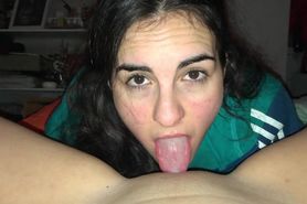 Lesbian licking POV
