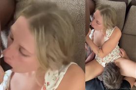 Blonde HouseWife cheats