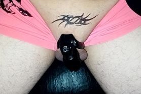 Day 4 in Chastity Blue Balls and Dripping