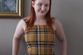 Thick little redhead PAWG