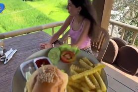 ME LAURA - THIS IS MY NEXT MISION IN A RESTAURANT