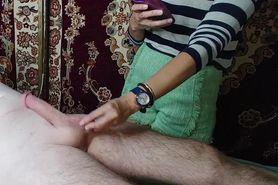 CFNM erection pre manzilian waxing photography