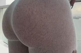 Rubi R0se Twerks Round Ass by Veranda in See Through Le