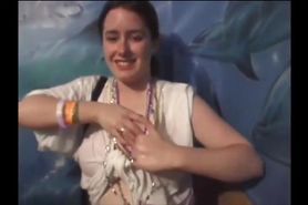 Caitlin guelakis got fucked after her spring break cont