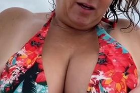 AI MILF Cowgirl at the Beach